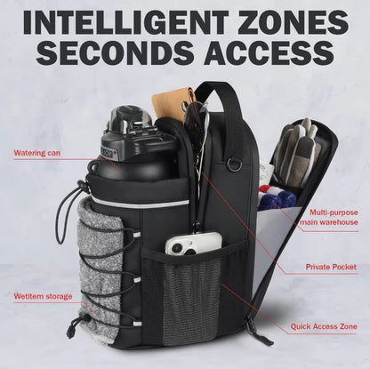 New Design Magnetic Gym Bag with Bottle Bag