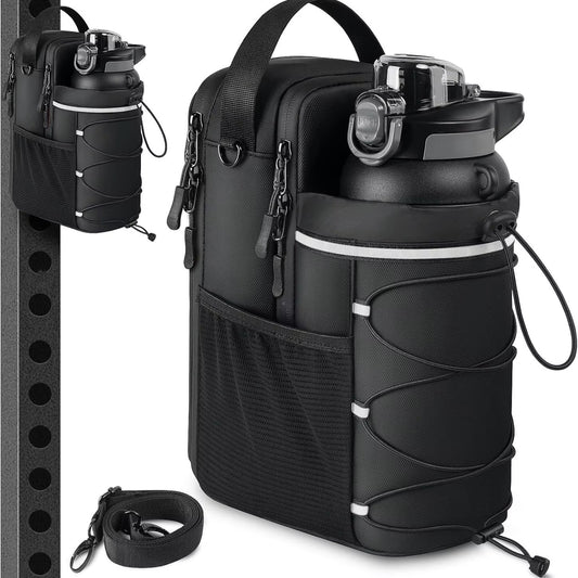 New Design Magnetic Gym Bag with Bottle Bag